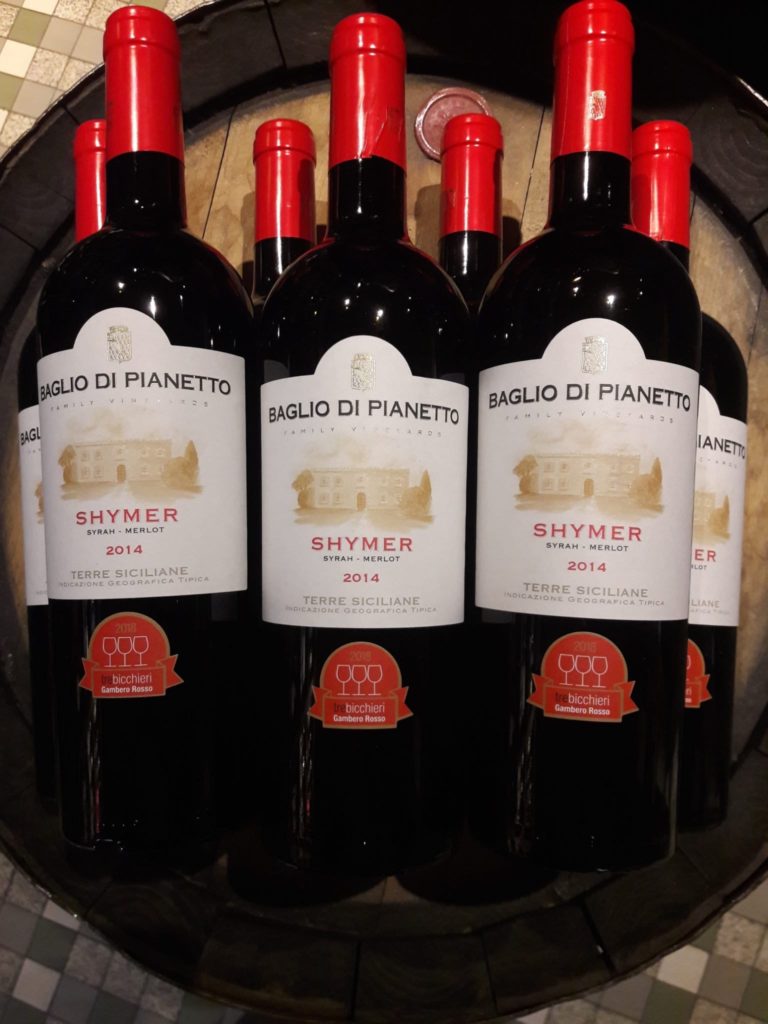 Shymer IGT 2014 Baglio di Pianetto, Sicile Syrah-Merlot